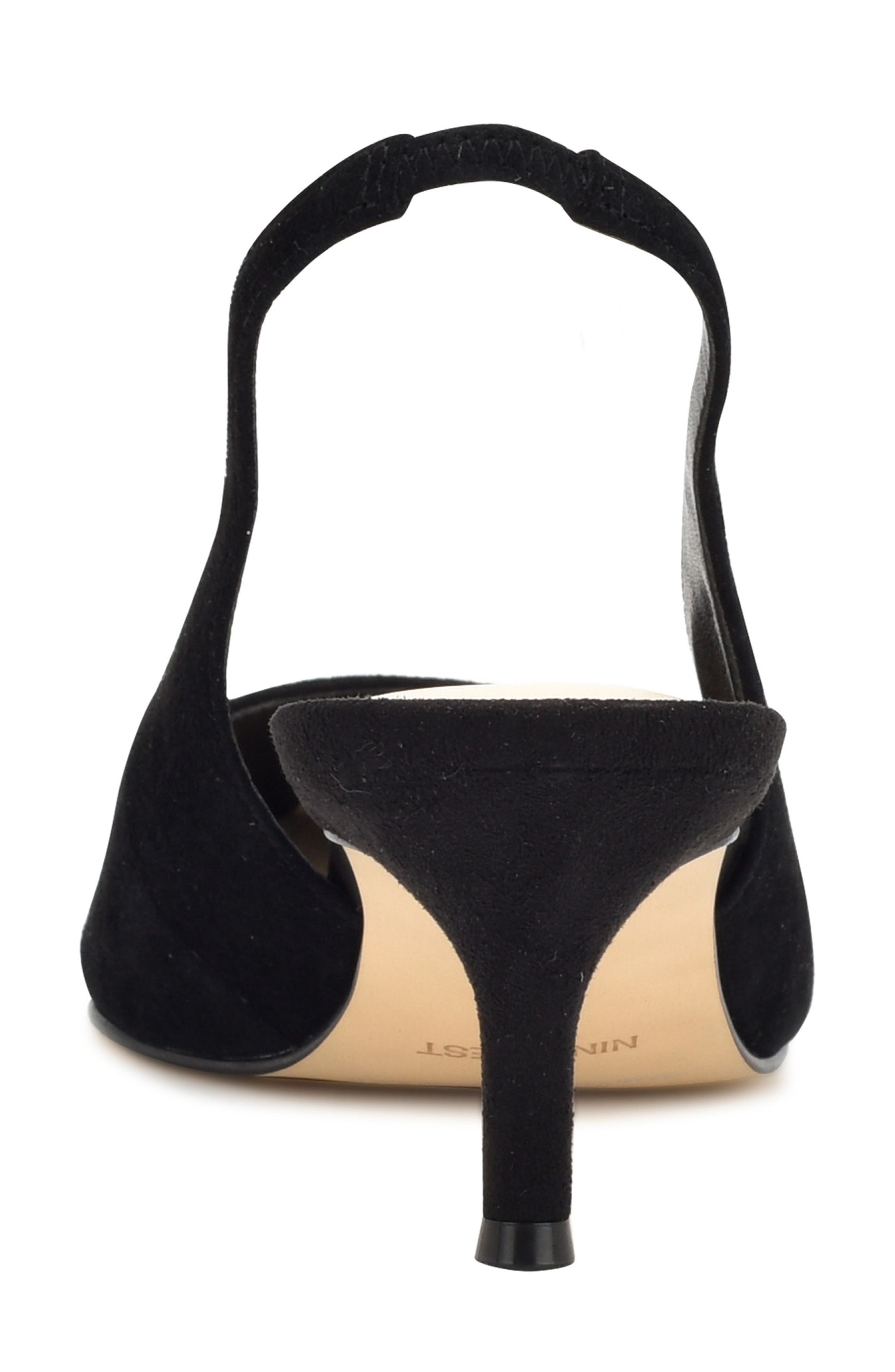Nine West Nataly Slingback Pointed Toe Pump, Alternate, color, 