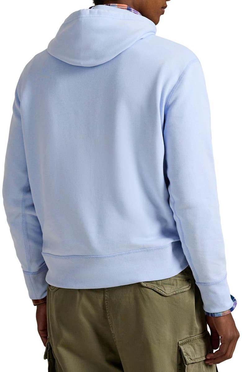 Polo Ralph Lauren Cotton Blend Fleece Hoodie, Alternate, color, Southport Blue