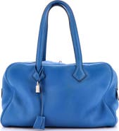 Pre-Owned Hermes Victoria II Bag Clemence 35