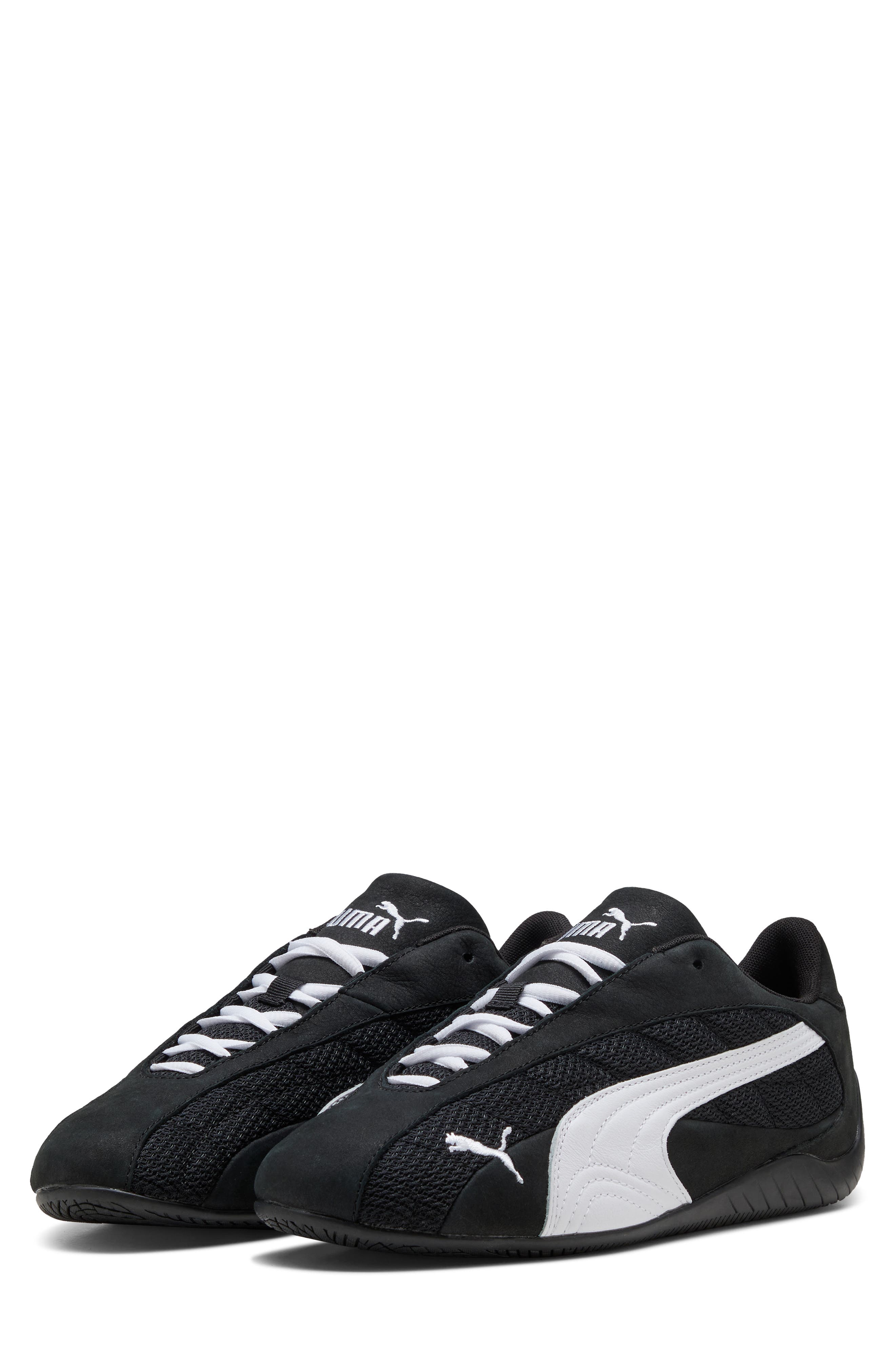 PUMA Speedcat Plus Sneaker, Main, color, Puma Black/ Puma White