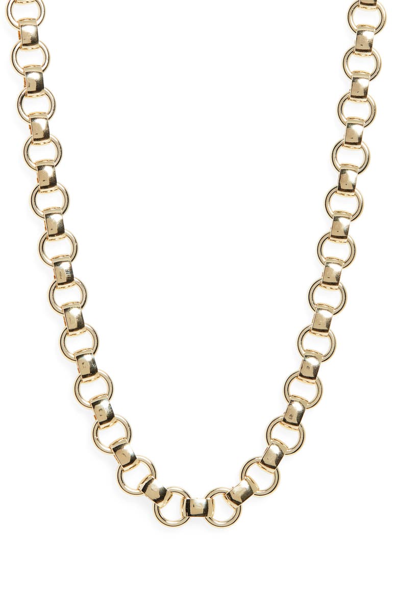 Laura Lombardi Franca Chain Necklace, Main, color,