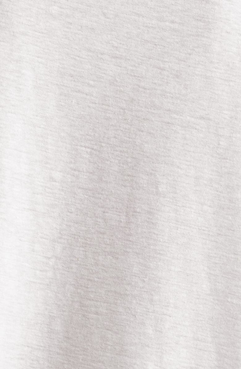 Acne Studios Exford 1996 Mélange Distressed Logo Cotton & Hemp Graphic T-Shirt, Alternate, color,