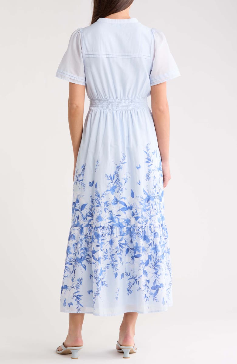 SUGARLIPS Fernie Field Janey Cotton Poplin Maxi Dress, Alternate, color, Light Blue