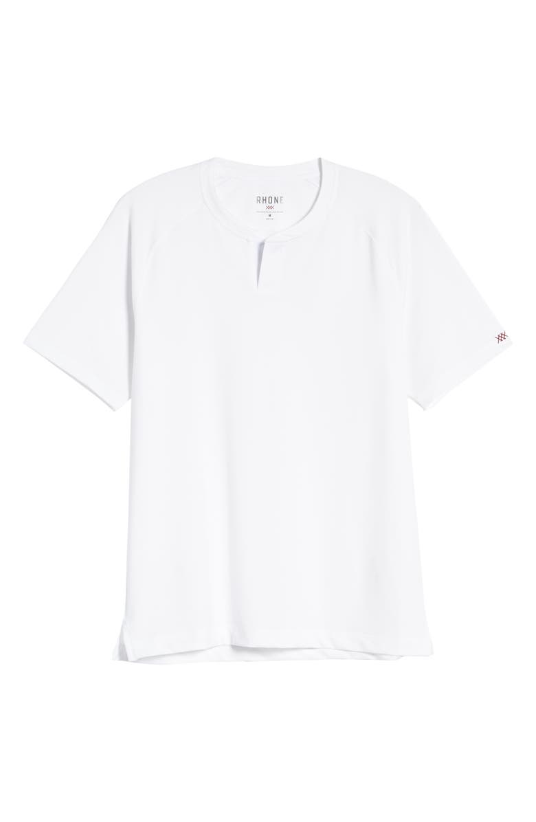 Rhone Notch Performance Piqué T-Shirt, Alternate, color, 