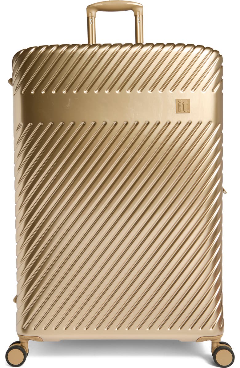 IT LUGGAGE Slipstream 31-Inch Hardside Spinner, Main, color, Metallic Gold