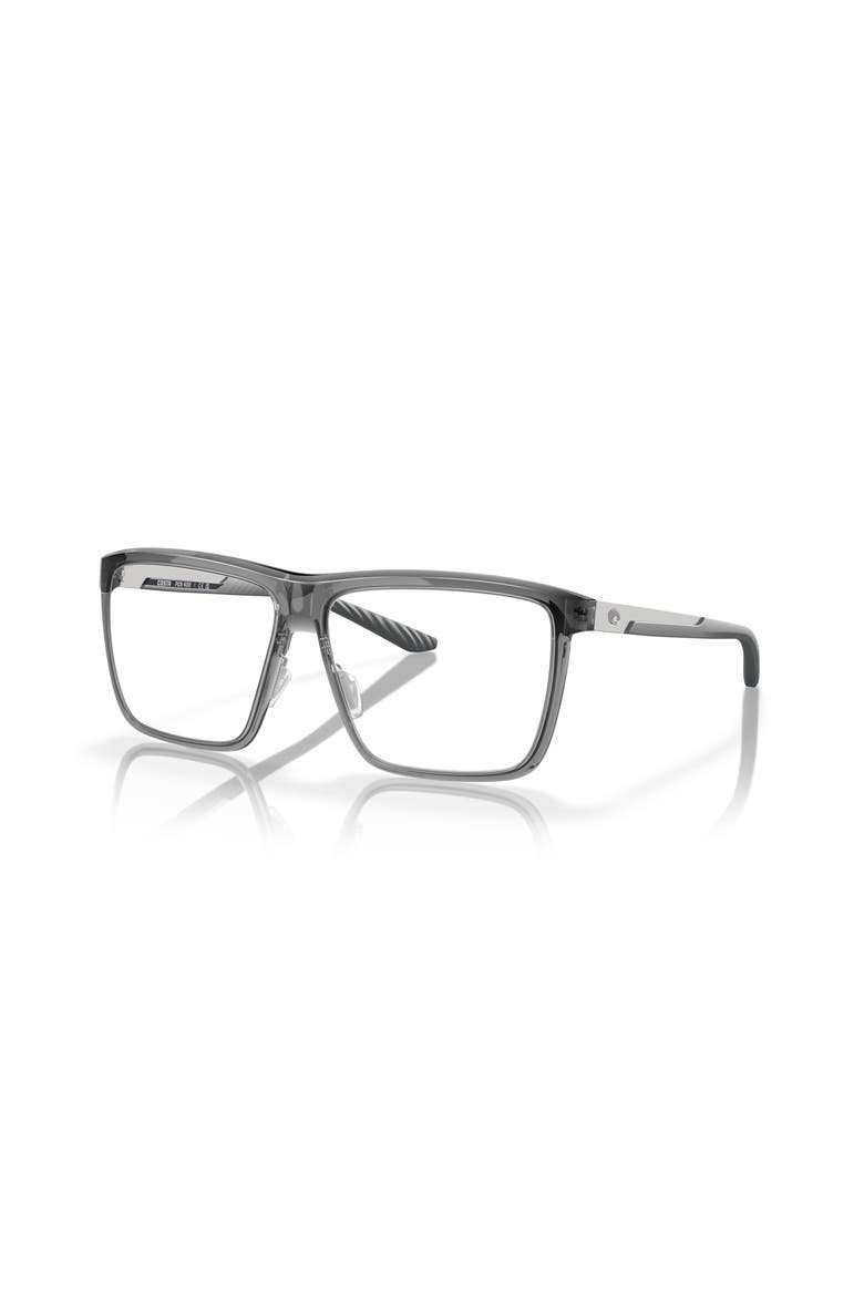 55mm Rectangle optical glasses, Main, color, Grey