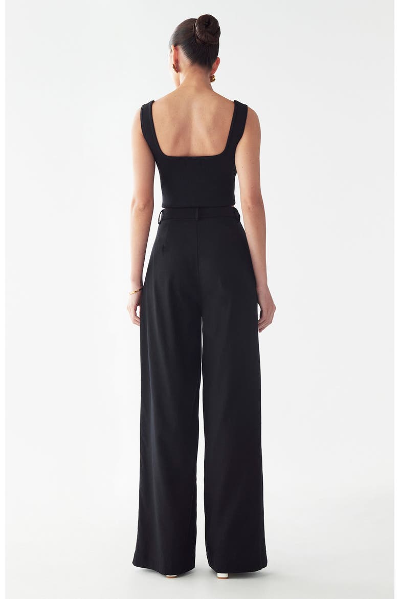 Rise Wide Leg Pant, Alternate, color, Black