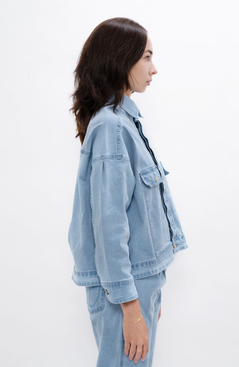 1People-US Arizona Denim Jacket in Sky, Alternate, color, Sky