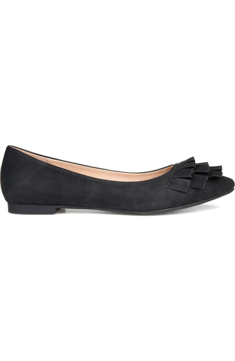 Journee Collection JOURNEE Judy Flat, Alternate, color, Black