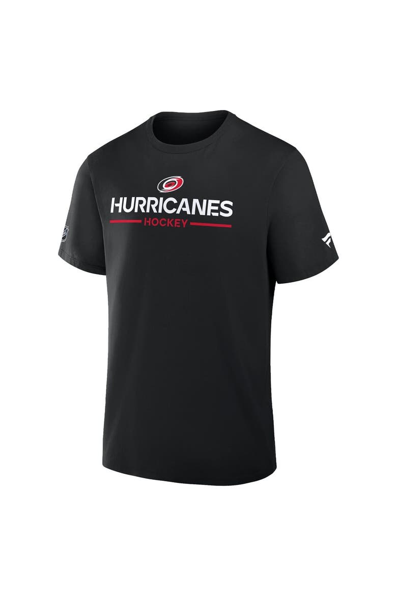 Men's Fanatics Black Carolina Hurricanes Authentic Pro Primary T-Shirt, Alternate, color, Black