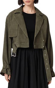 AllSaints Ophelia Suede Jacket