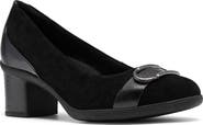 Clarks® Shaya Lux Leather Pump