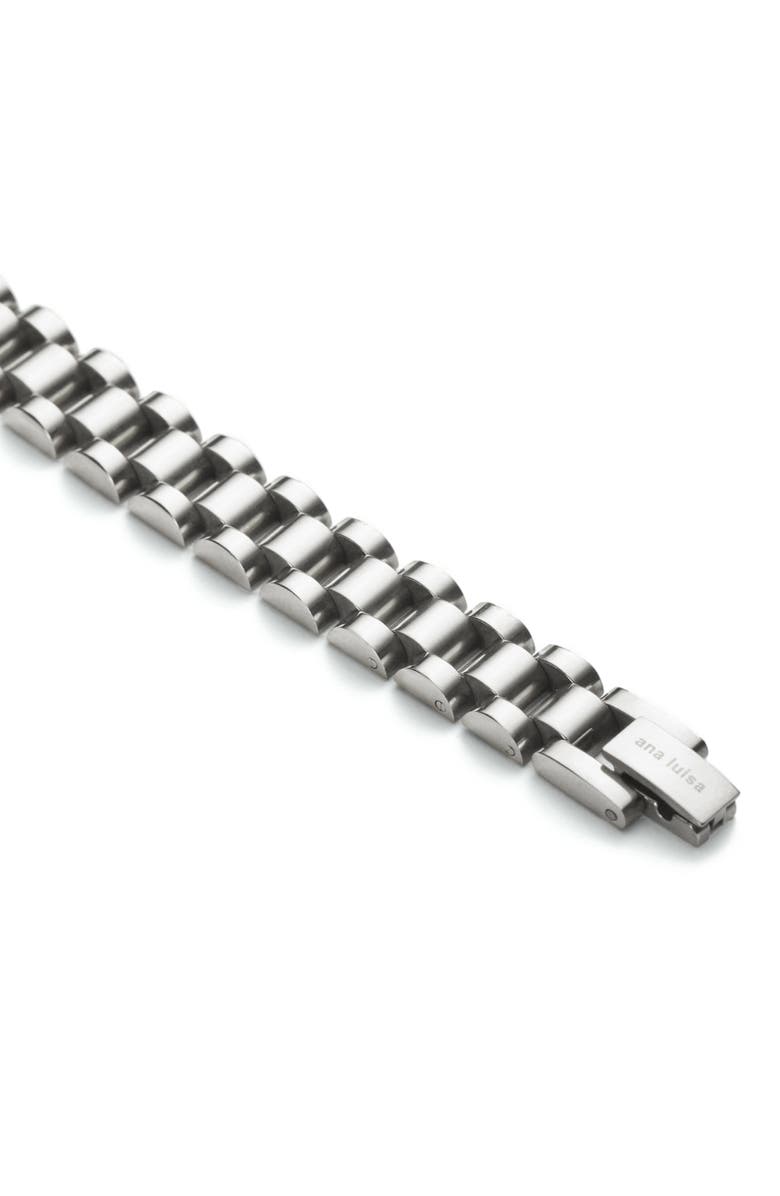 Ana Luisa Ora Watchstrap Bracelet, Alternate, color, Silver