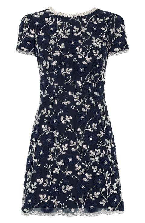 Daisy Star Sequin Minidress