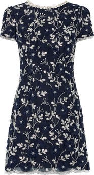 Milly Daisy Star Sequin Minidress