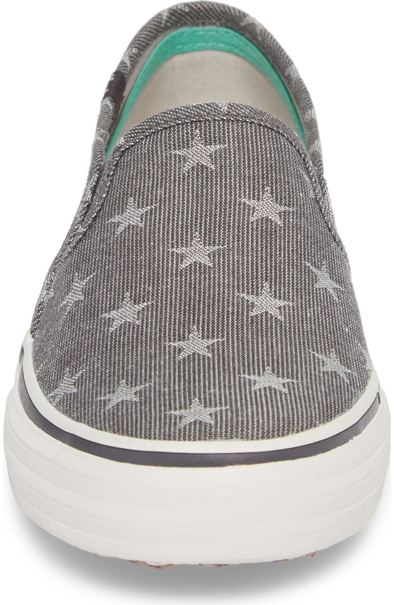 Keds<sup>®</sup> Double Decker Baja Stripe Slip-On Sneaker, Alternate, color,