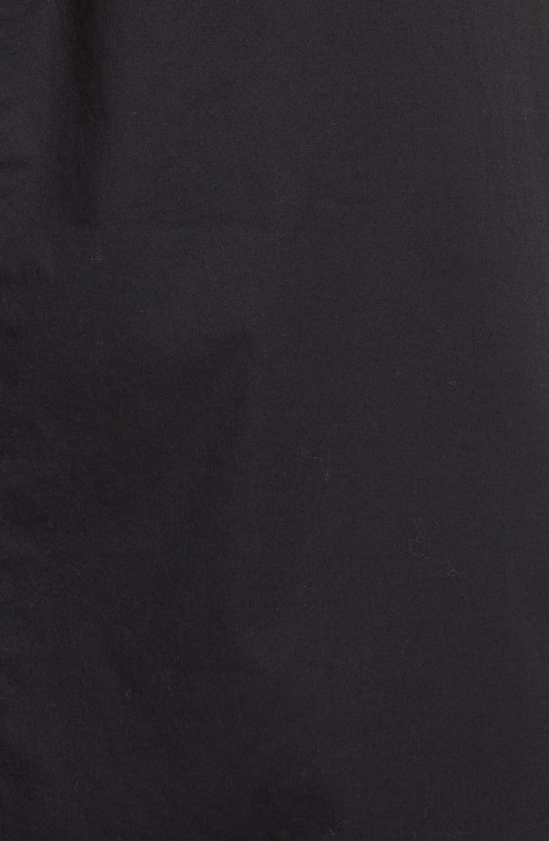 Eileen Fisher Gathered Organic Stretch Cotton Midi Skirt, Alternate, color,