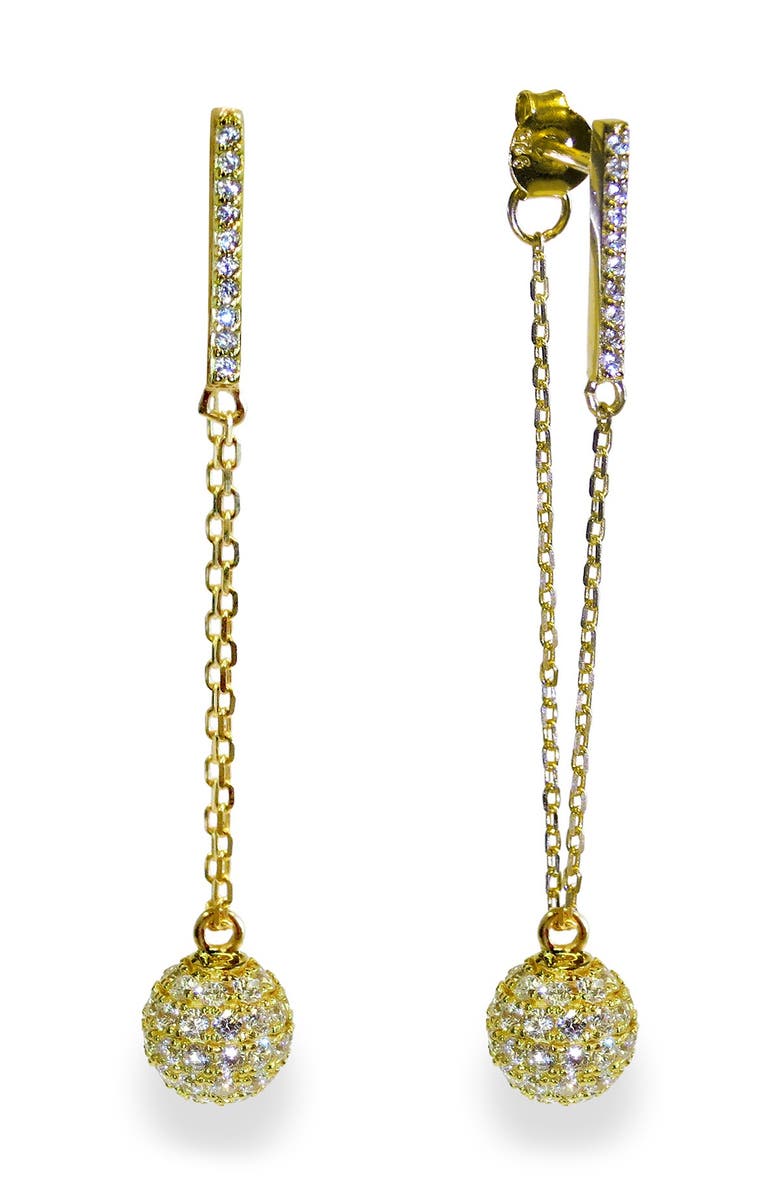 Liza Schwartz CZ Drop Earrings, Main, color,