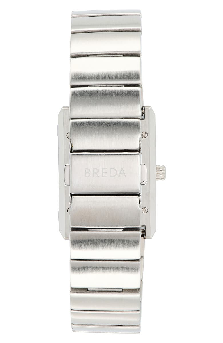 BREDA Pulse Locket Tank Bracelet Watch, 26mm x 30mm, Alternate, color, 