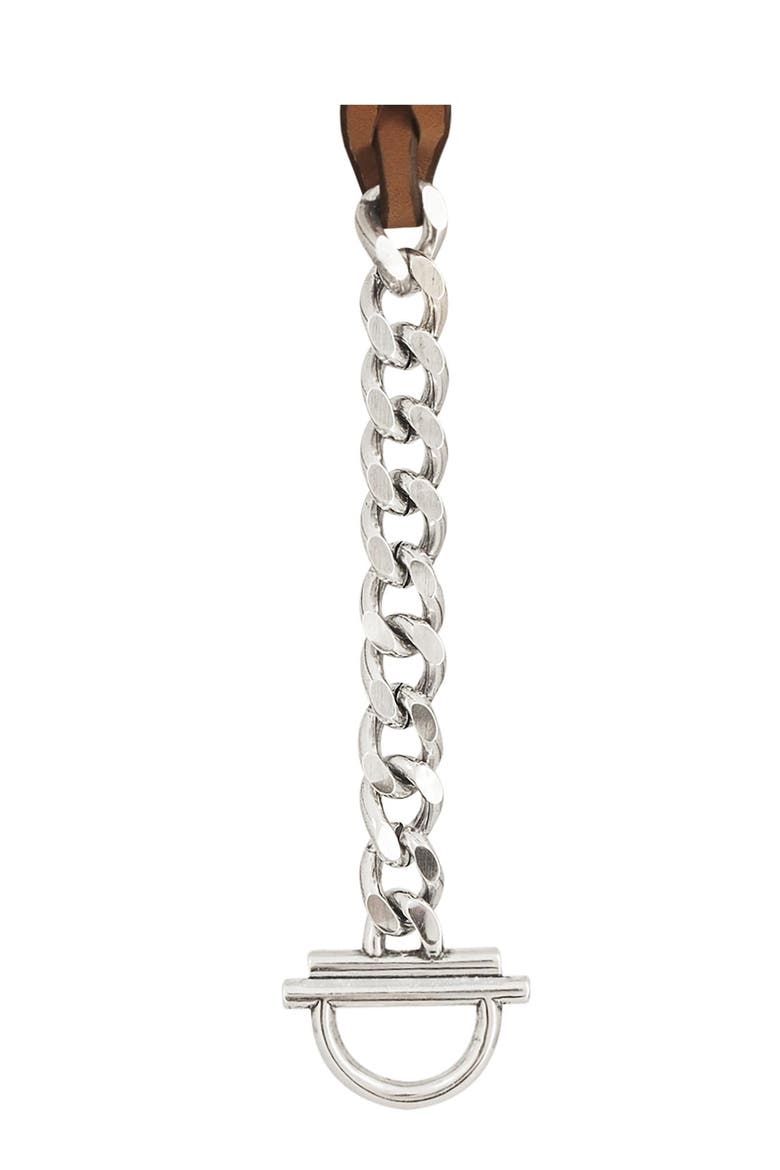 Sunrise Chain Bracelet, Main, color, Silver