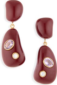 Lizzie Fortunato Satsuma II Drop Earrings