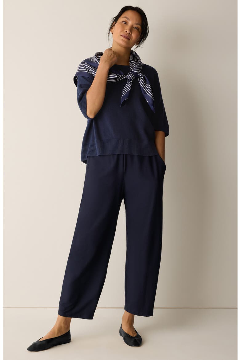 Arched Ankle Pants, Alternate, color, INK
