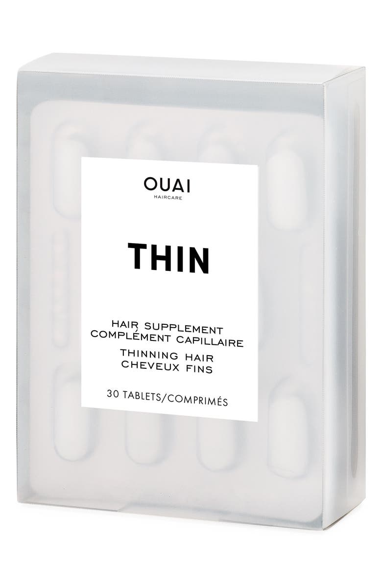 OUAI Thinning Hair Supplement, Main, color,