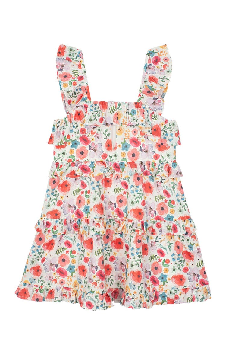 Mabel + Honey Dancing Petals Dress, Main, color, Multi