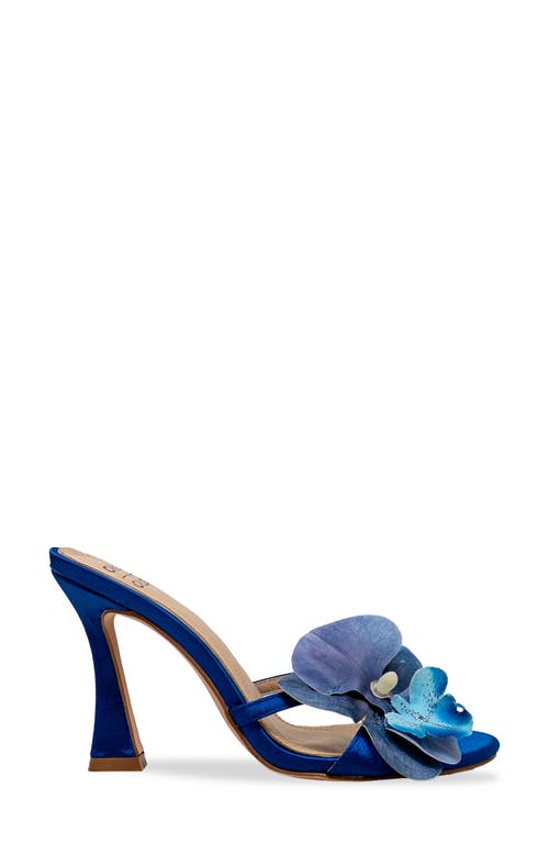 CHASE & CHLOE CHASE AND CHLOE FLOWER SLIDE SANDAL 