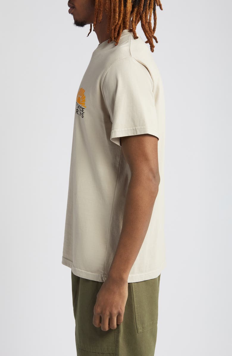 Service Works Sunny Side Up Organic Cotton Graphic T-Shirt, Alternate, color,