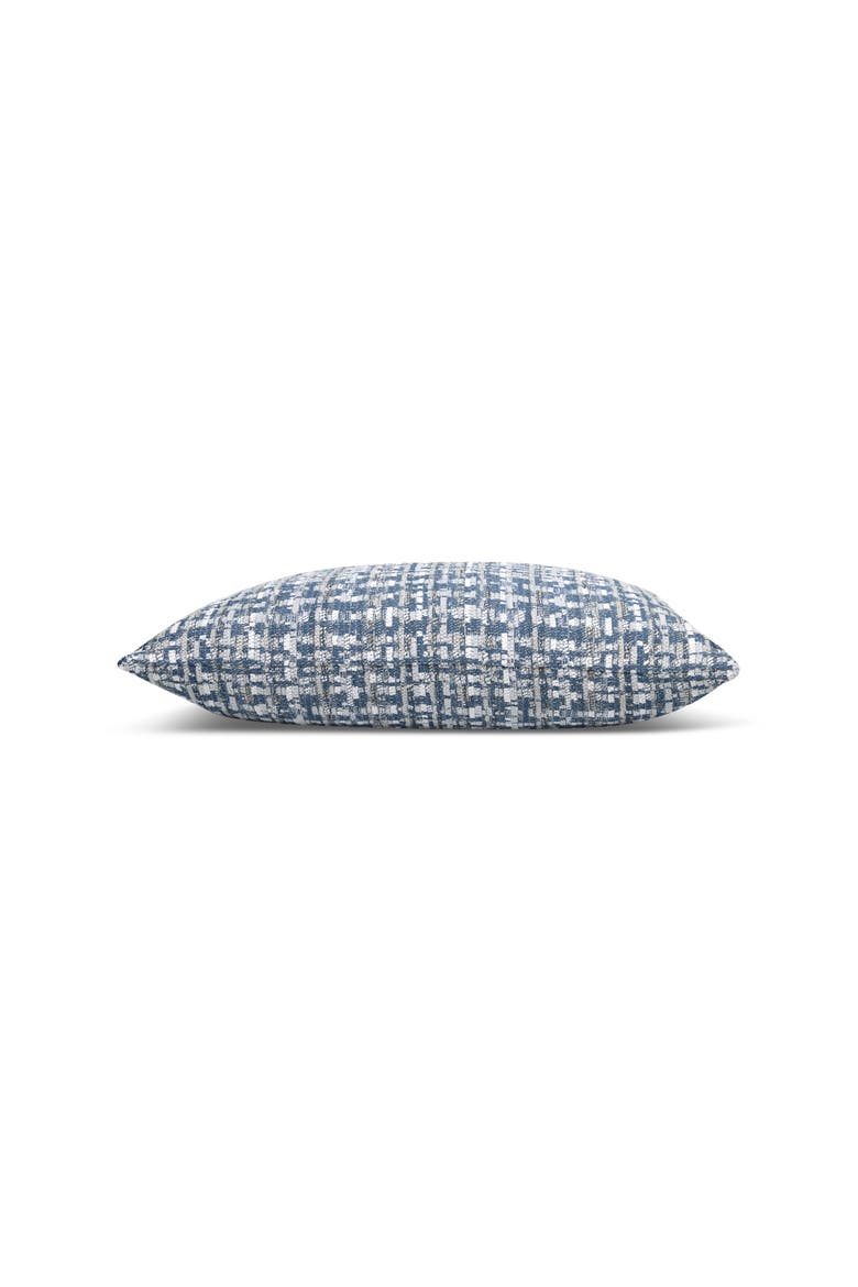 Channel Indoor & Outdoor Woven Accent Pillow, Alternate, color, Bleu