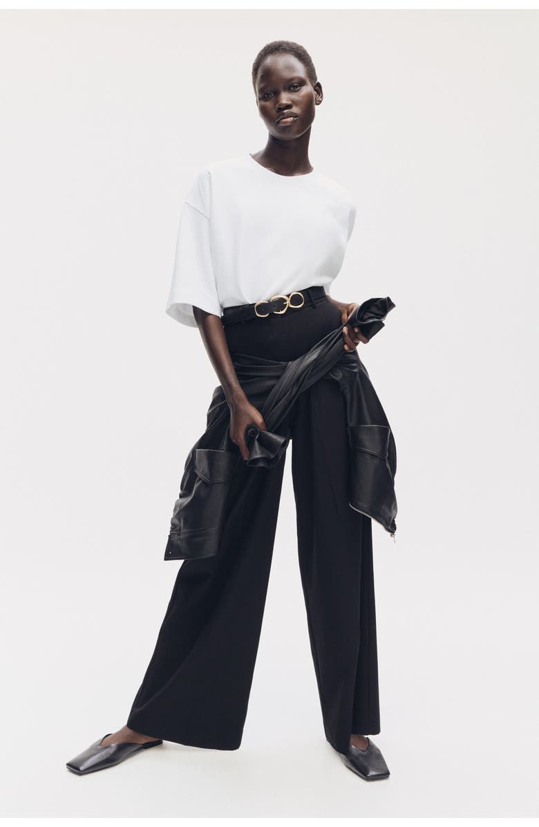 H&M Belt, Alternate, color, Black