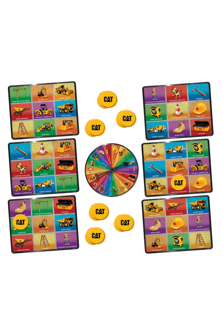 CAT - Caterpillar Bingo Game, Alternate, color, Multicolor
