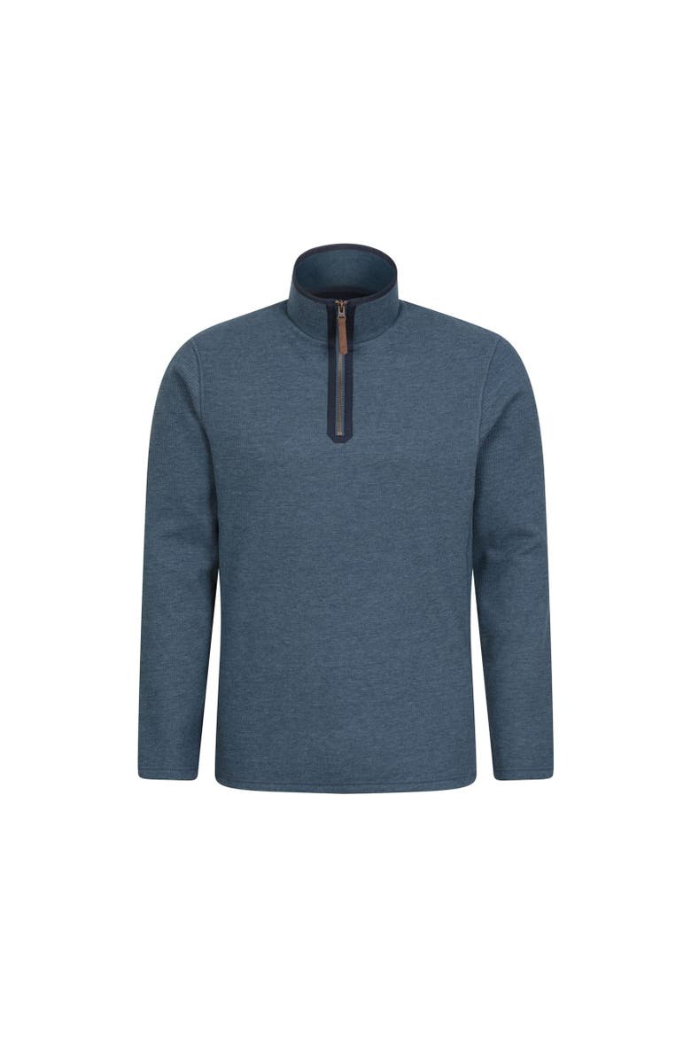 Beta Contrast Zip Top, Main, color, Light Blue