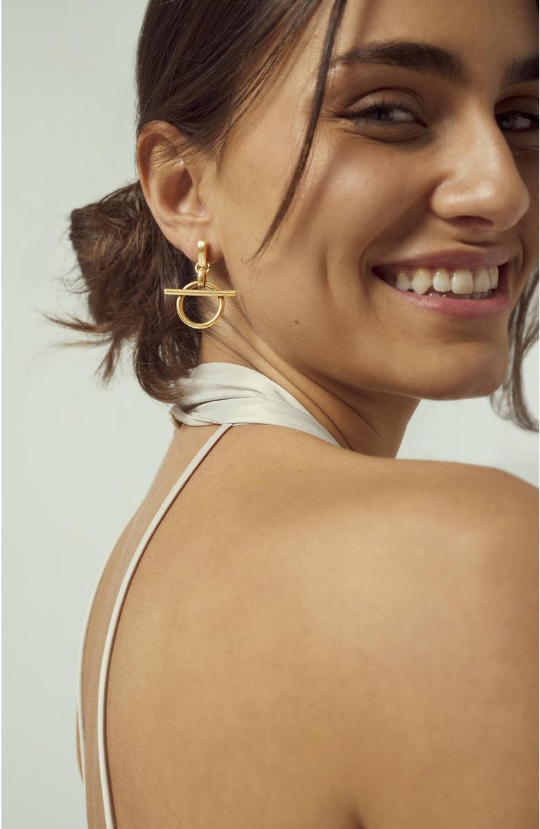 CXC Mini Origins Earrings, Alternate, color, Gold