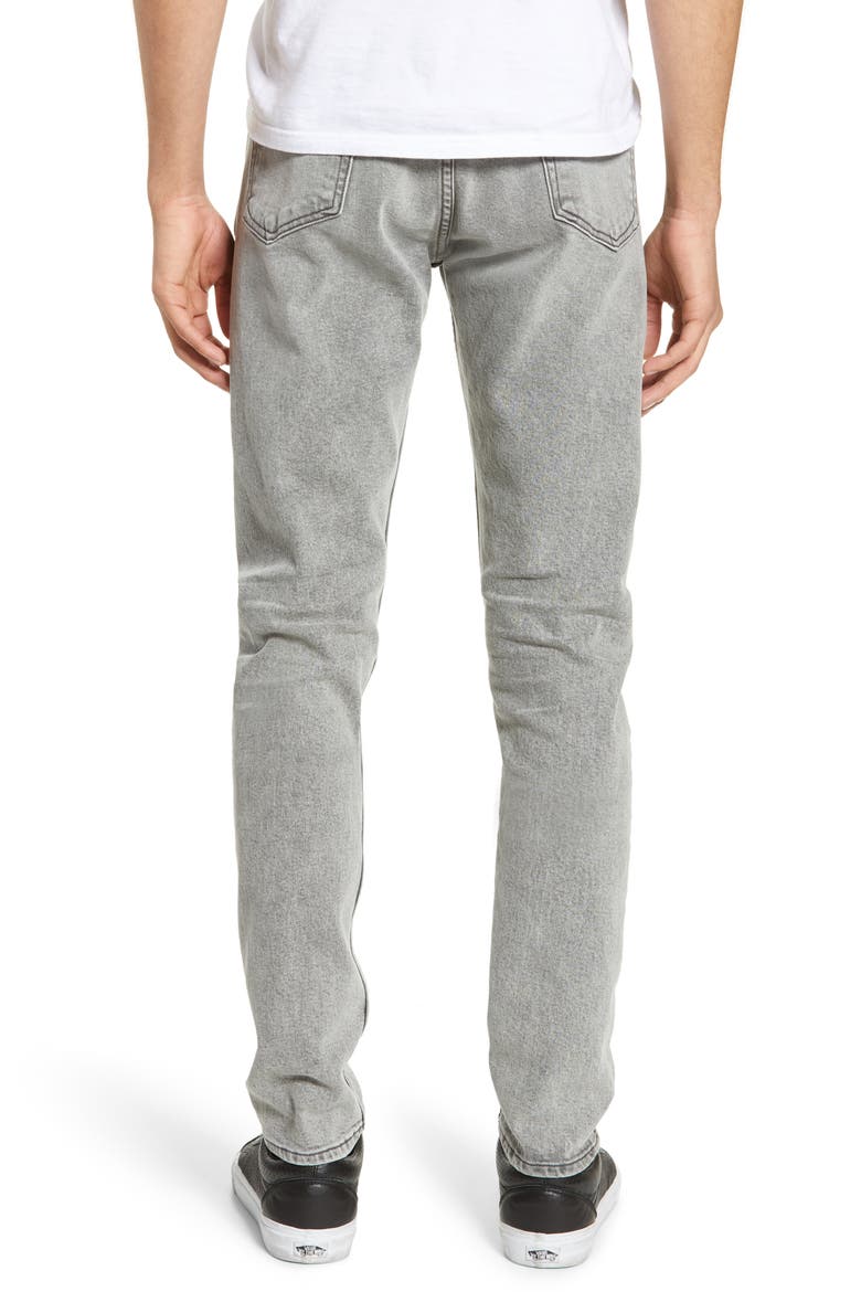 Fit 1 Skinny Fit Jeans, Alternate, color, BRODERICK