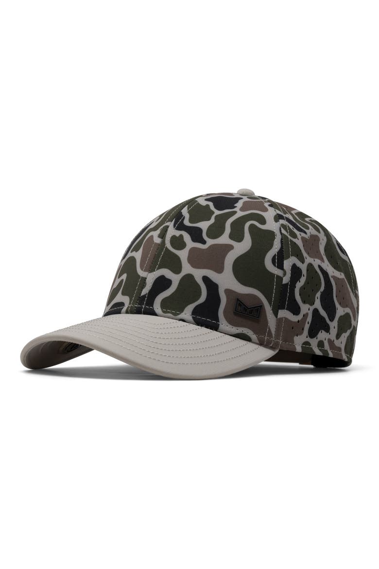 A-Game Icon Hydro Camo Performance Snapback Hat, Main, color, DUCK CAMO