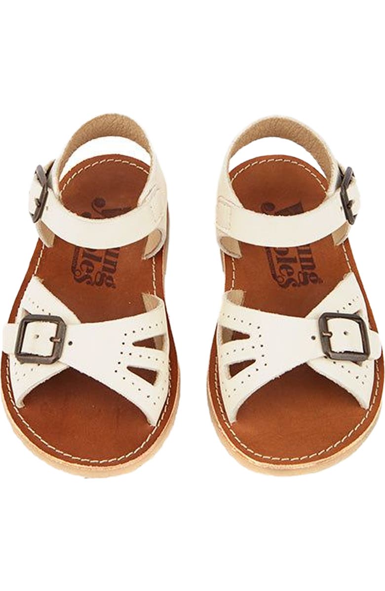 Young Soles Pearl Sandal, Alternate, color, Vanilla