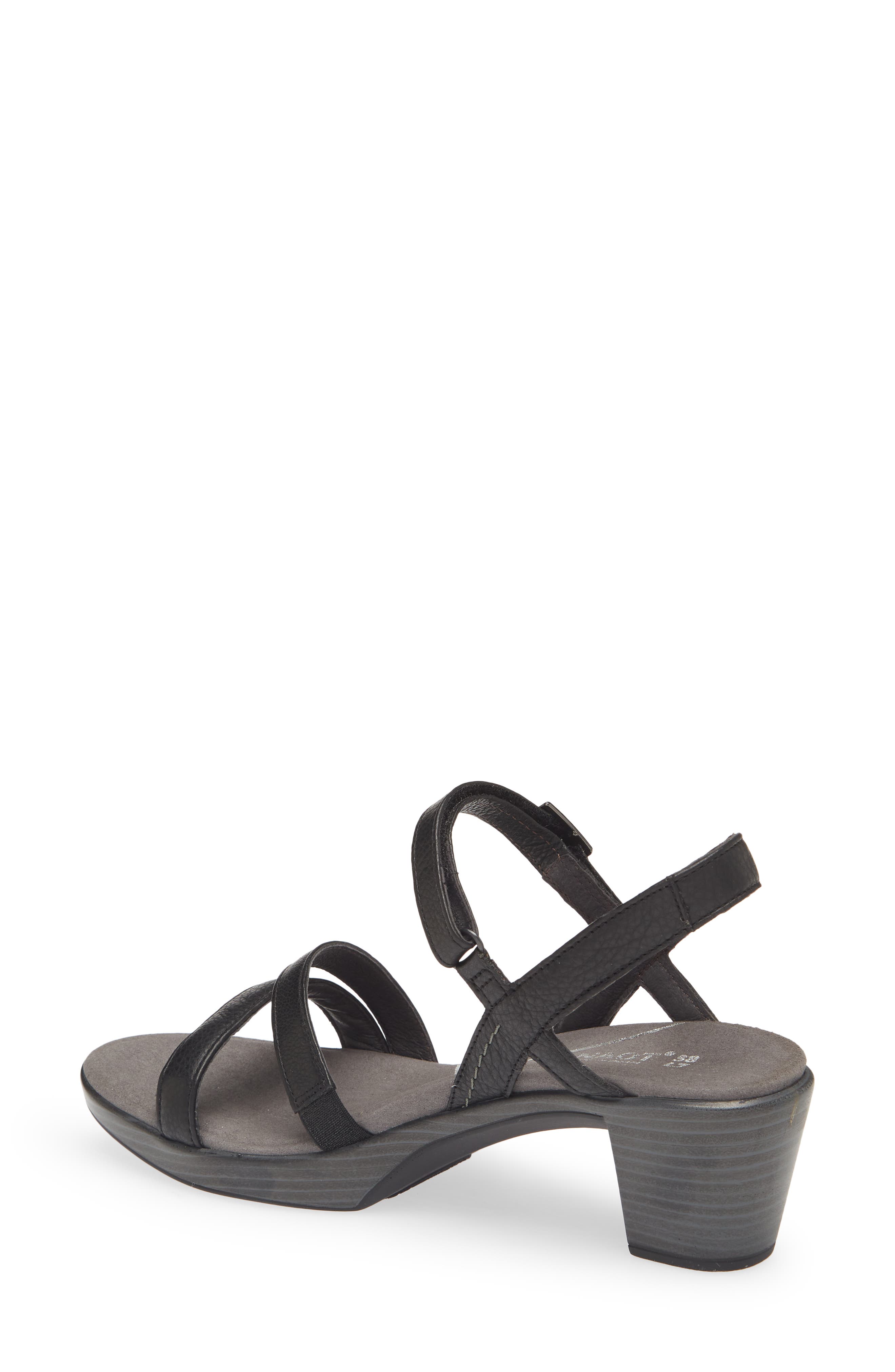 Naot Bounty Sandal, Alternate, color, Soft Black Leather