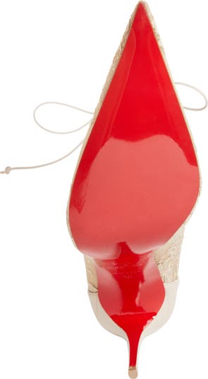 KM Lace Pointed Toe Bootie