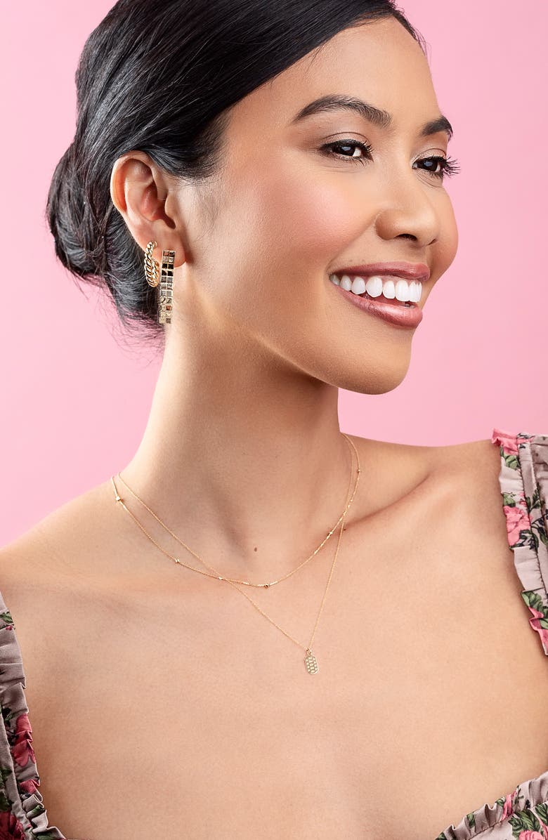 Bony Levy 14K Gold Dog Tag Pendant Necklace, Alternate, color, 