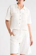 DKNY Washer Camp Shirt