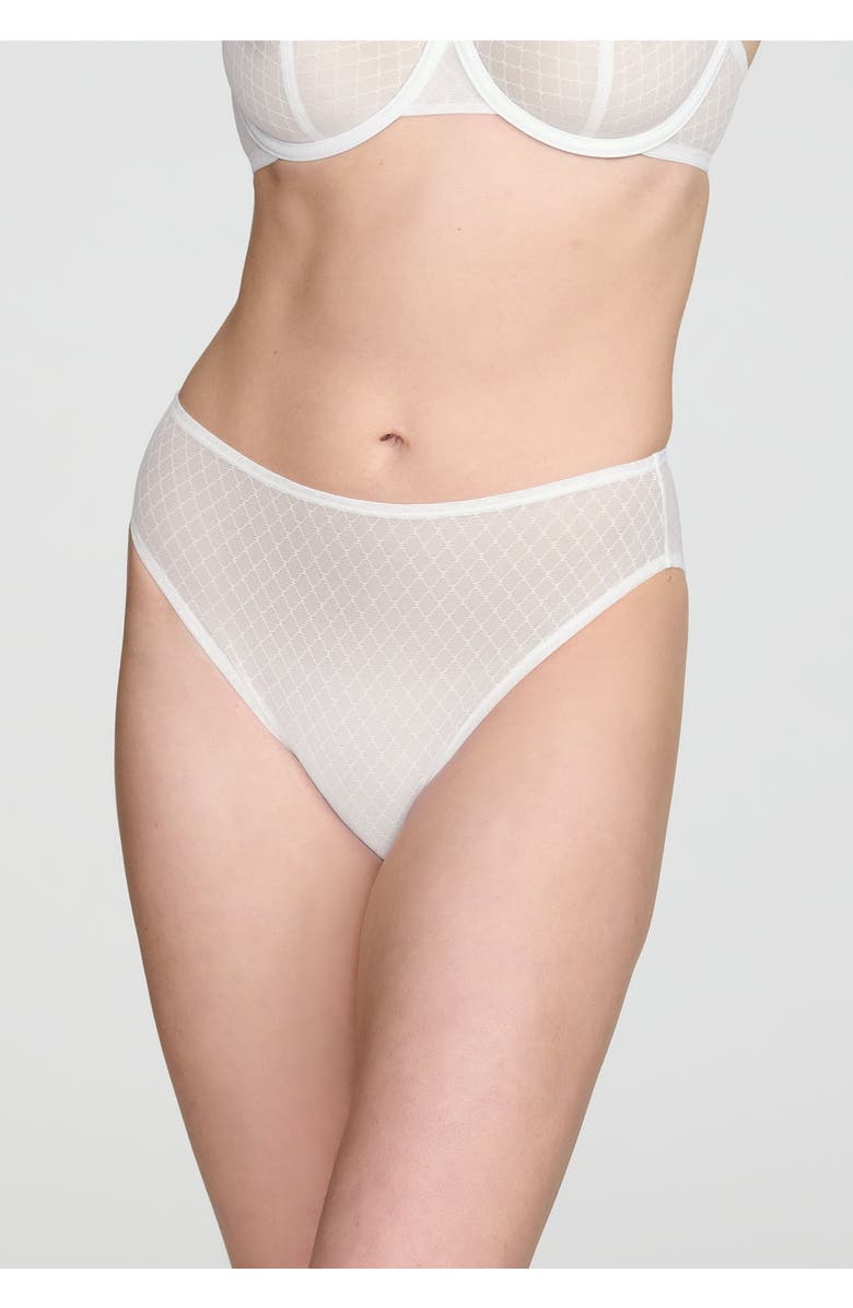 CUUP The Highwaist Trellis Lace, Alternate, color, Salt