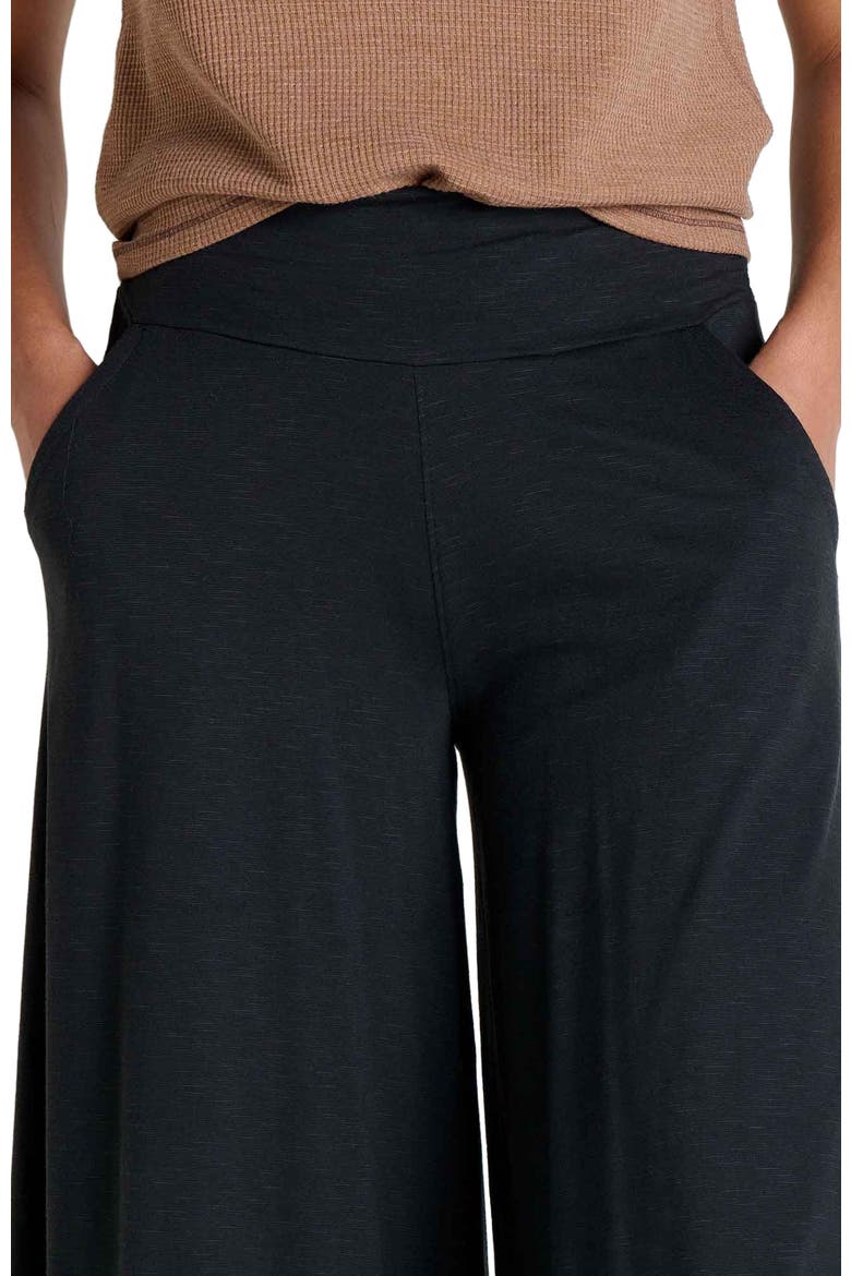 Chaka Culotte, Alternate, color, Black