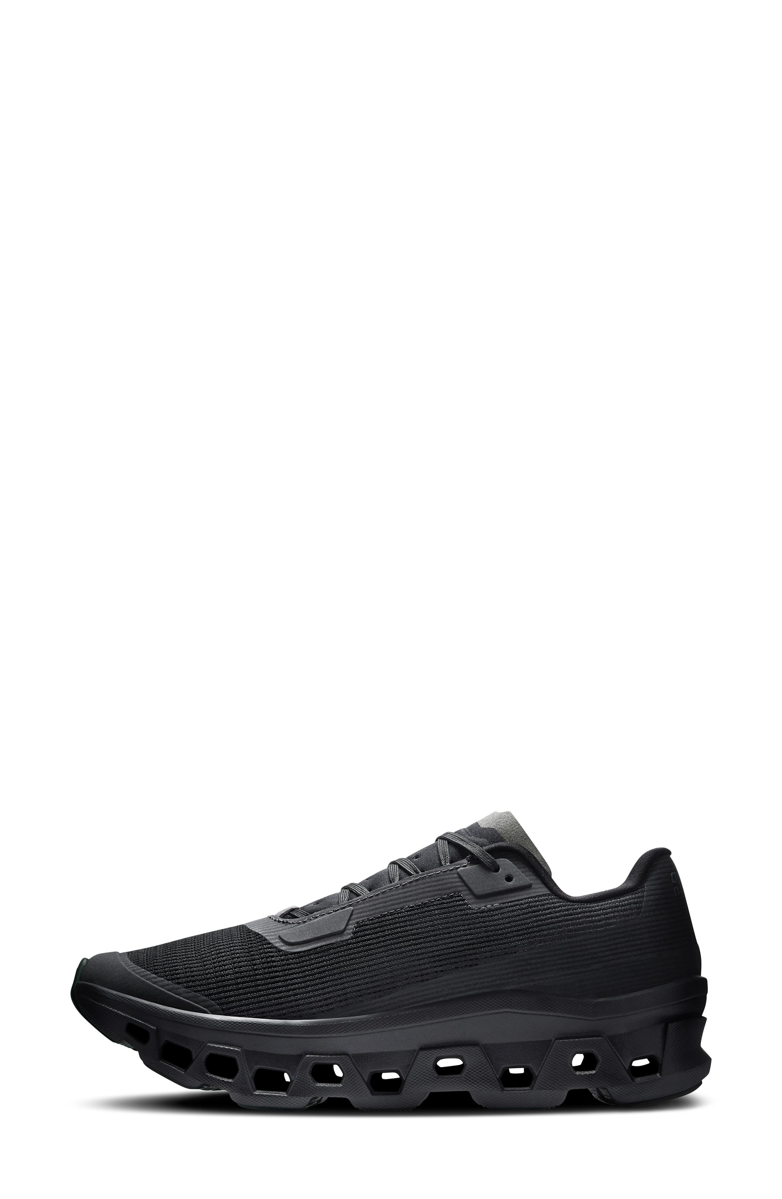 On Cloudmonster Void Sneaker, Alternate, color, Black/ Black