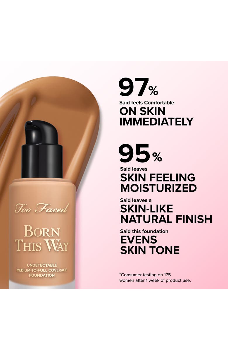 Too Faced Born This Way Foundation, Alternate, color, Praline