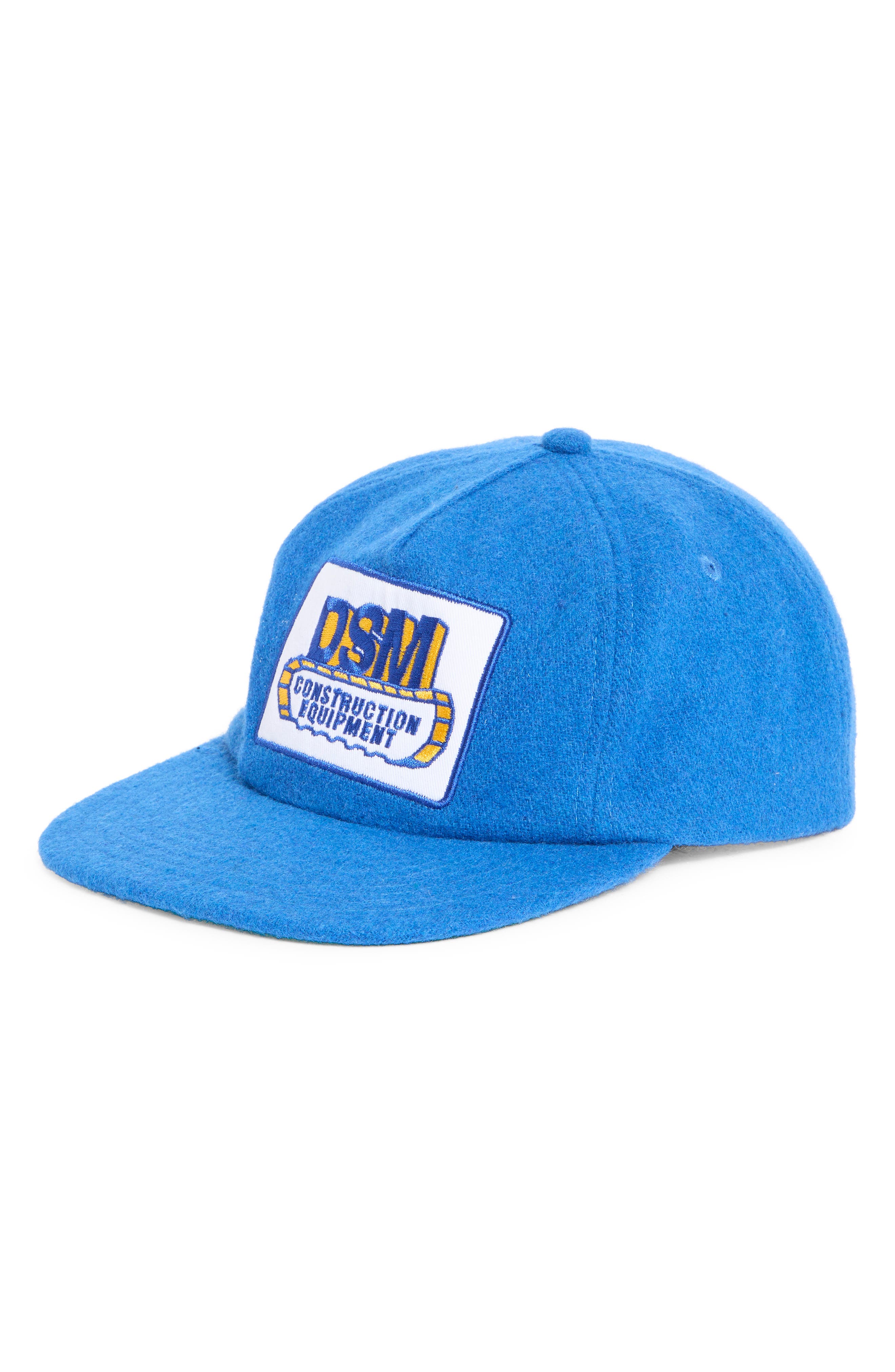 DIET STARTS MONDAY Construction Embroidered Patch Wool Hat