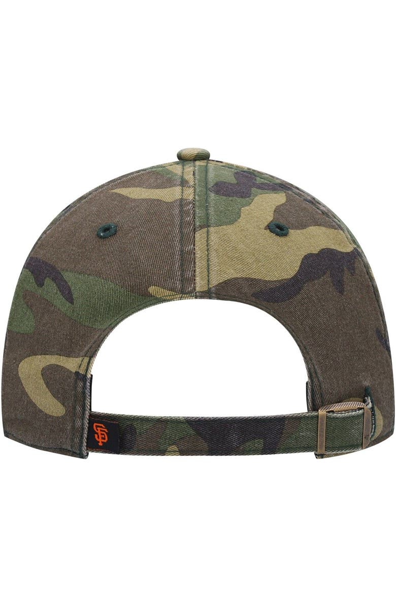 '47 Men's '47 Camo San Francisco Giants Team Clean Up Adjustable Hat, Alternate, color,