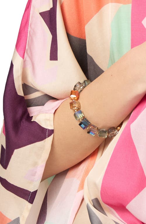 Saachi Faceted Stone Bead Bracelet