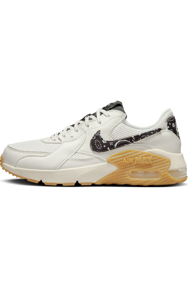Nike Air Max Excee Sneaker, Alternate, color, Sail/ Black-Sail-Sail